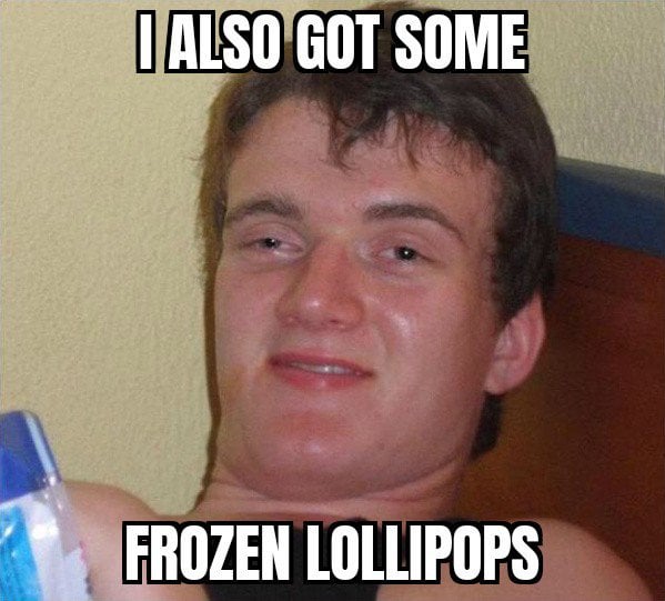 Girlfriend forgot what a Popsicle is called.