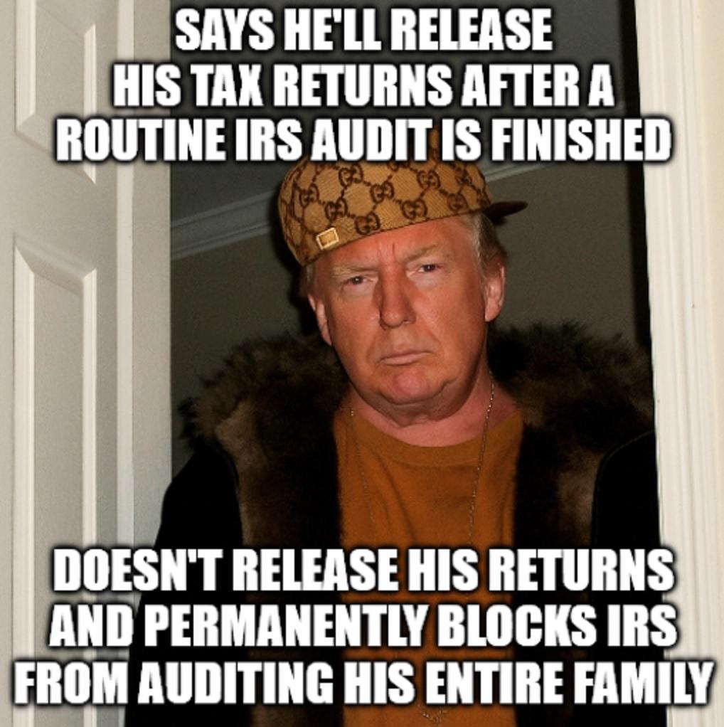 Pepperidge Farm remembers when Trump promised to release his tax returns on the campaign trail
