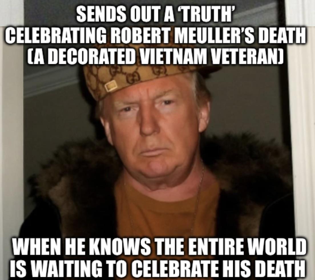 A new low for this douchebag