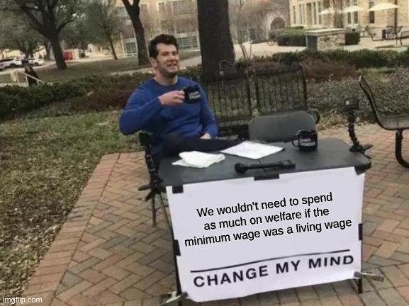 Welfare is only subsidizing high profit corporation's ability to pay starvation wages.