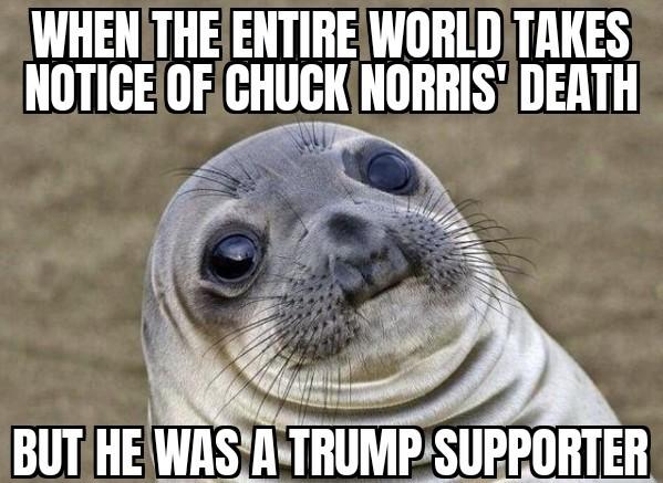 Pour one out for Steven Segal and Kevin Sorbo next..