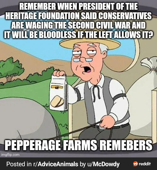 Just a reminder for the left to not allow it