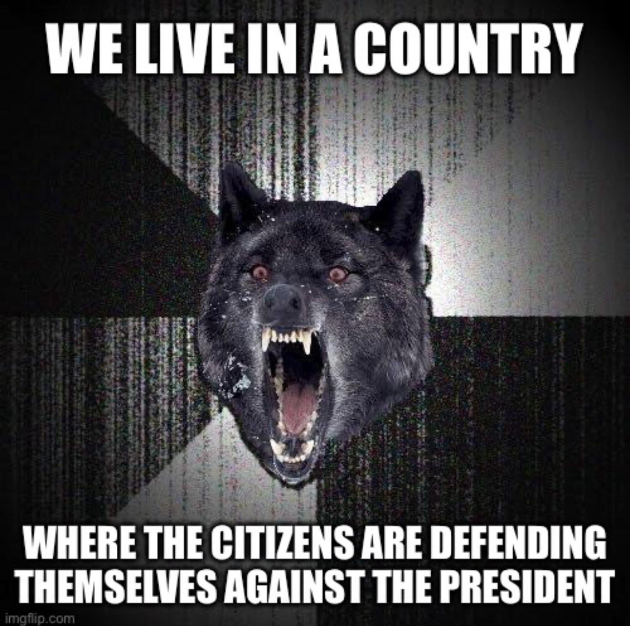 None of this madness would be happening if he were in jail where he belongs