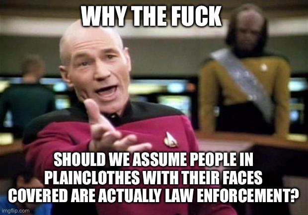 Fake ICE agents…so hot right now
