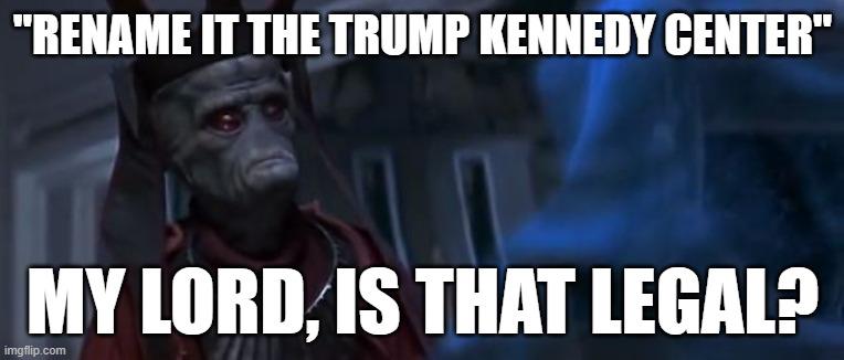 Probably the first thing his staffers thought after being told.