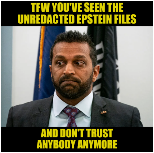 I guess redacting 100,000 pages of documents would make anyone nervous
