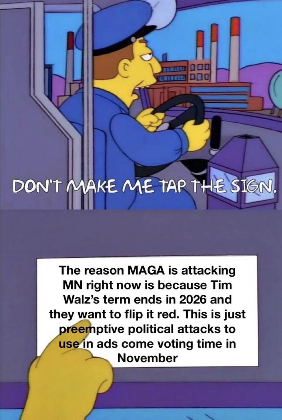 Another distraction from the corruption in the White House