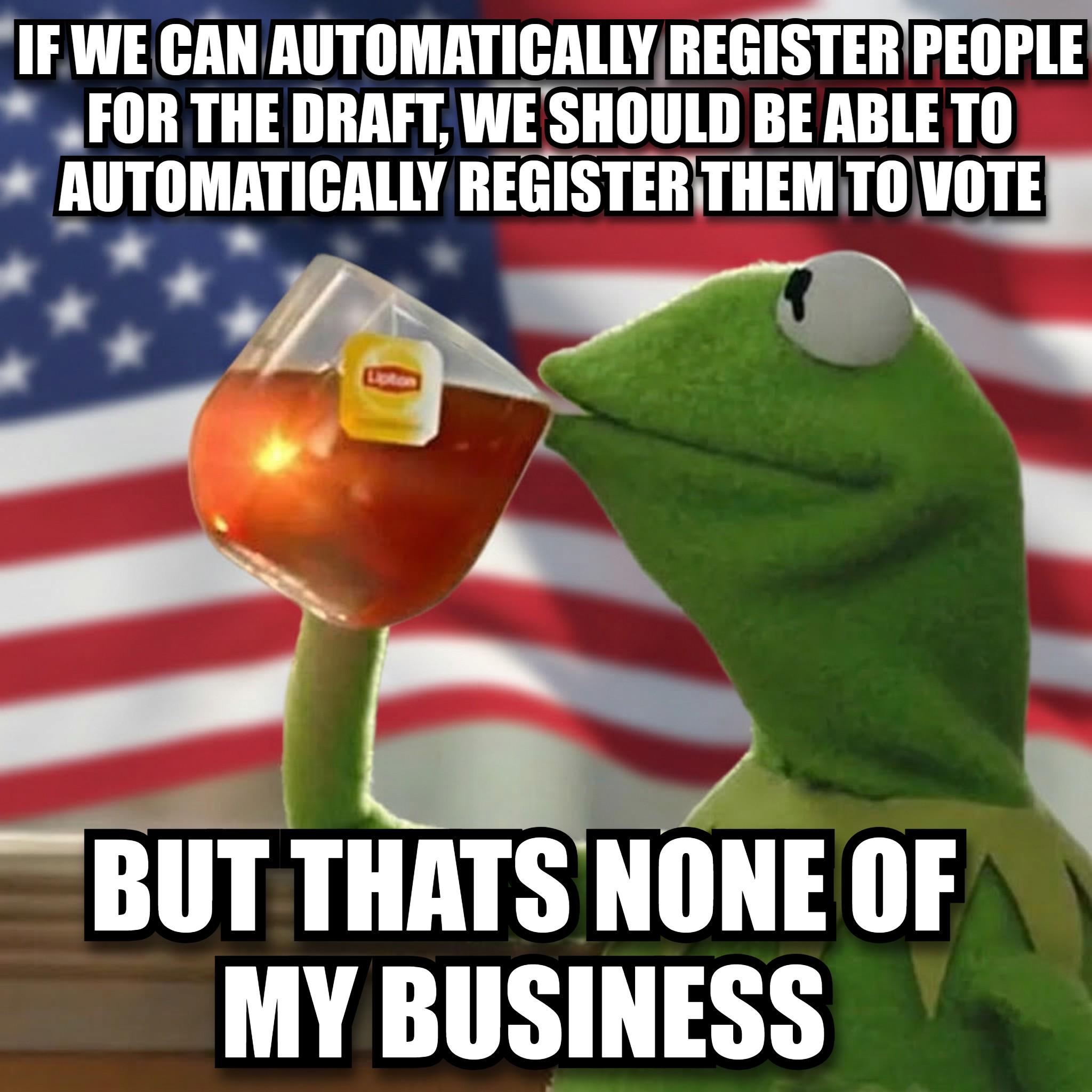 idk why it isn't automatic in the first place