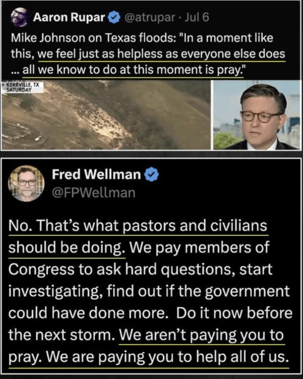 You don't get paid for that