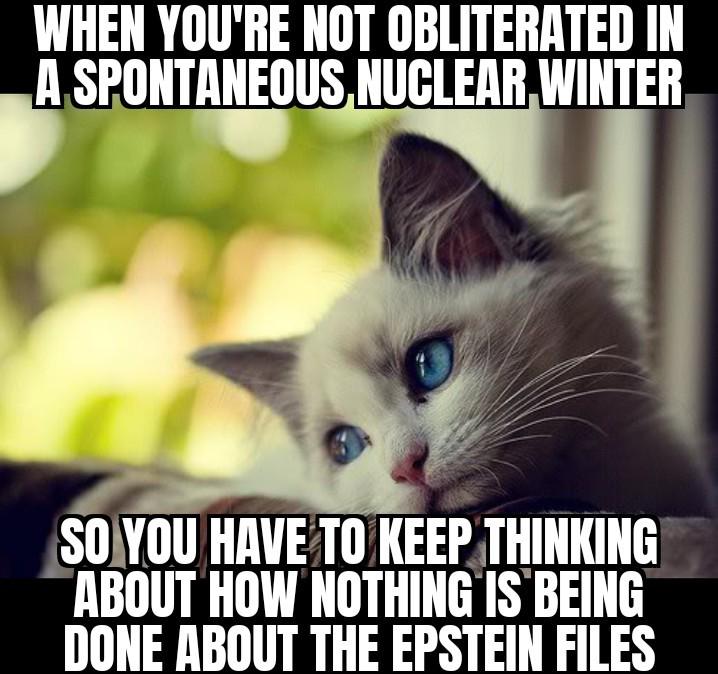 Everyone good today? Yeah, me neither..