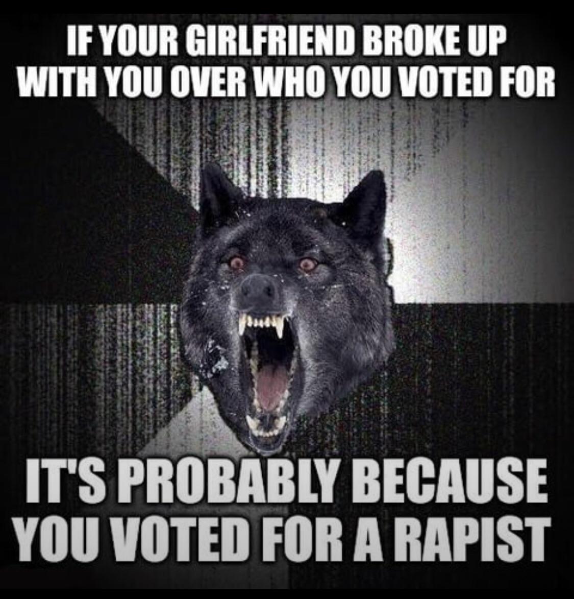 Girlfriend broke up