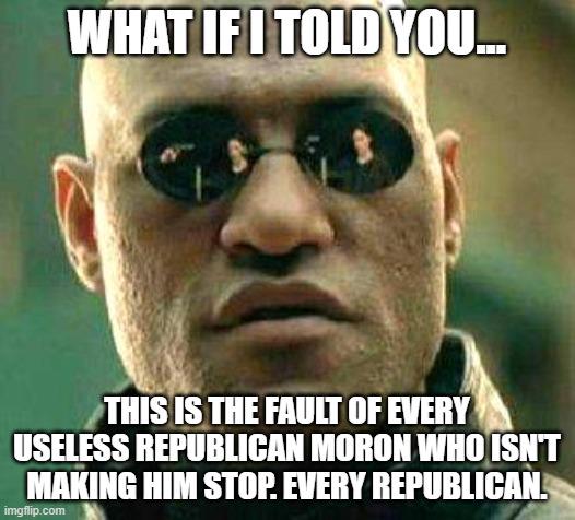 Gas prices, inflation, jobs, energy. None of it is Trump's fault and blaming him isn't going to change things. He's doing what he promised.