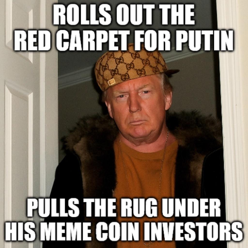 Trump respects Putin more than his own crypto coin investors