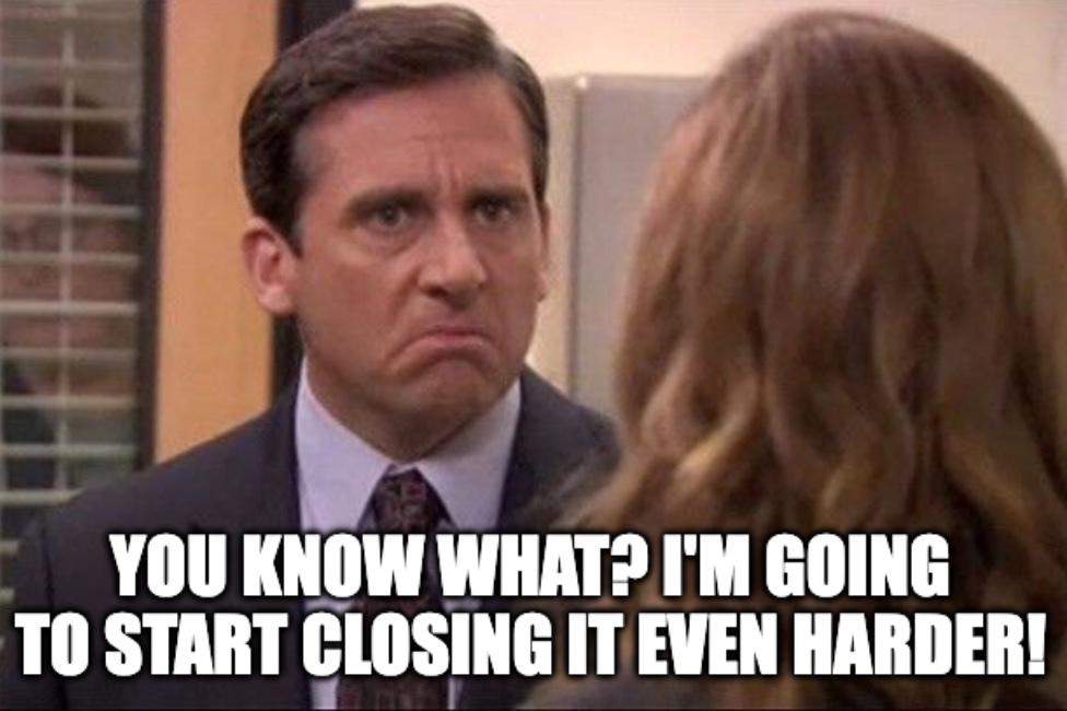 Iran's response to Ol' Puddingbrain demanding they open the Strait of Hormuz