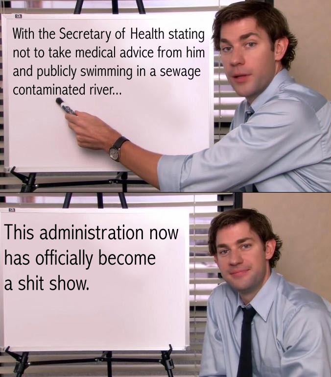 Describe the US administration with one word