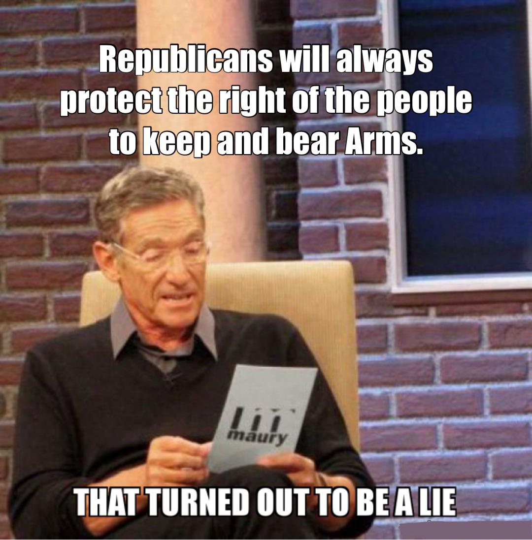 The final—11th step—of fascism, is to disarm citizens..