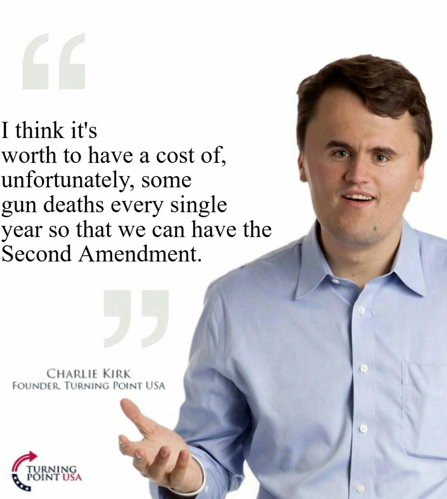 Kirk defended what happened to Kirk