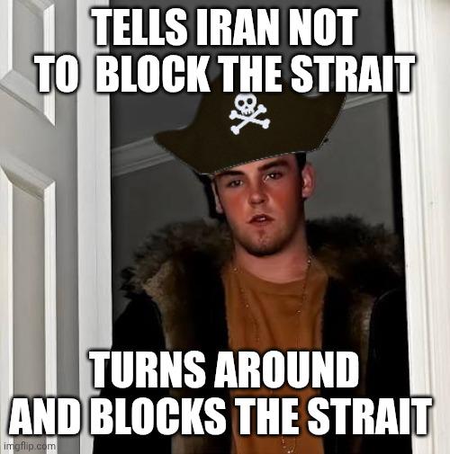 I guess Iran didn't want to give Trump his Cut...