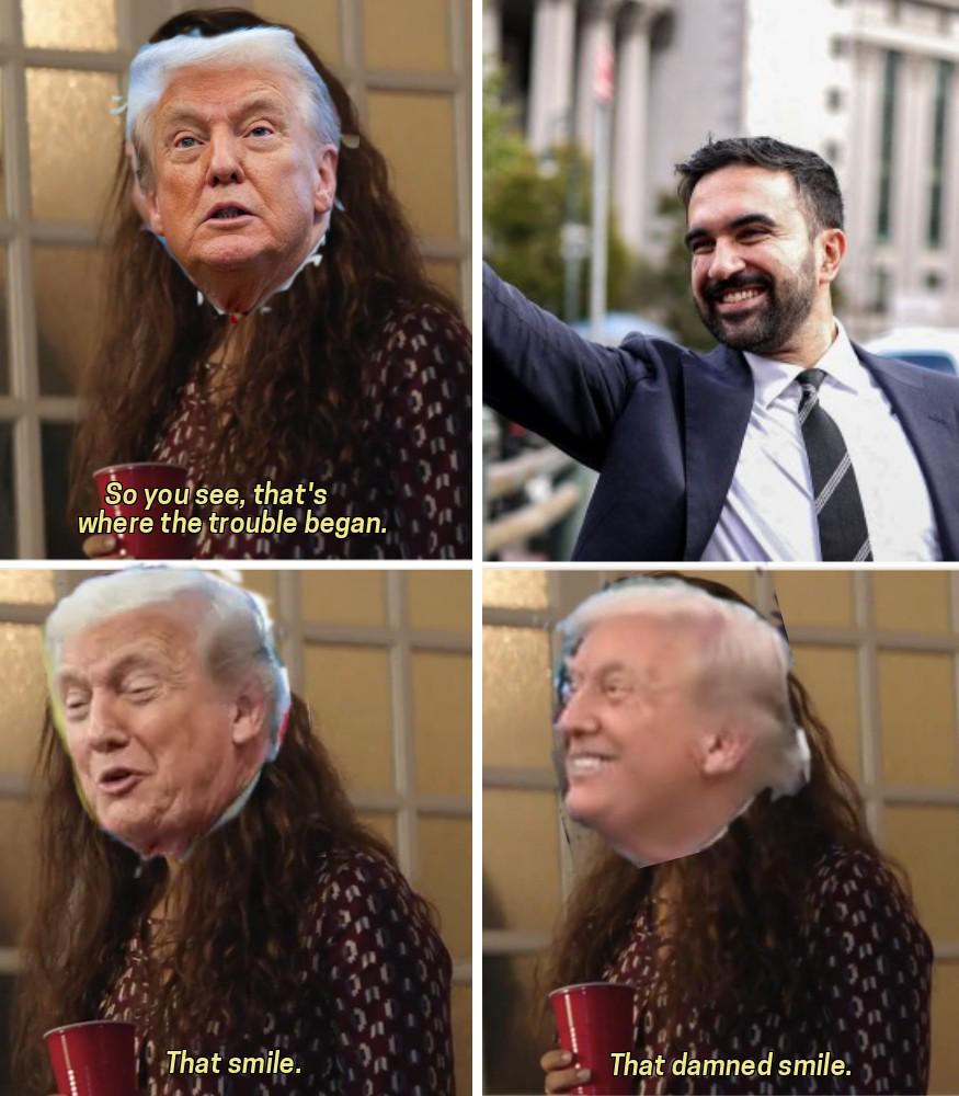 He never knew what hit him...