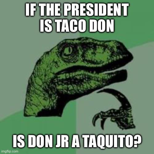 Trump always chickens out