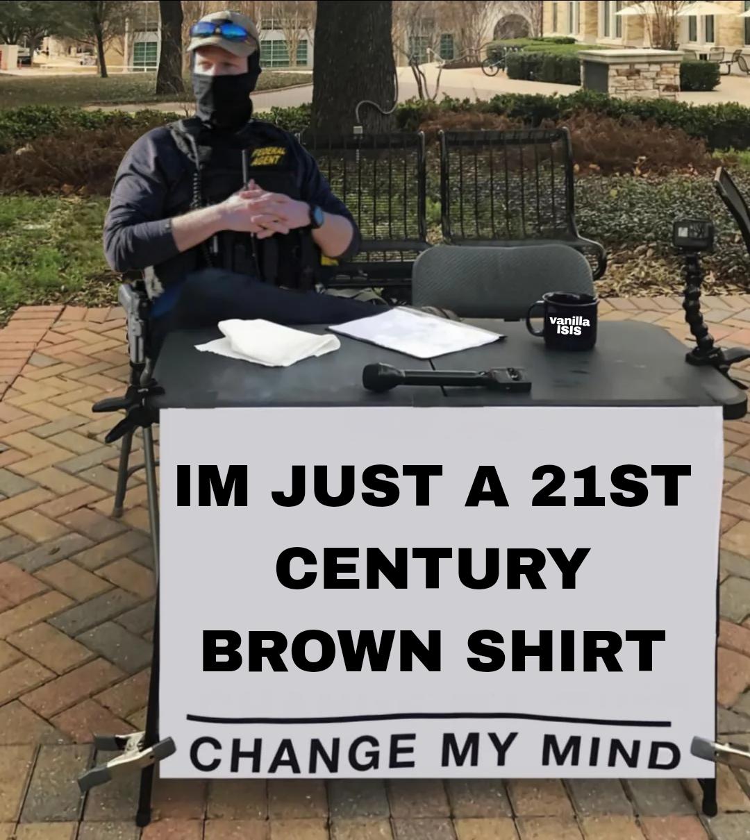 They’re deputized proud boys and bounty hunters...how long until they start executing people in the street...