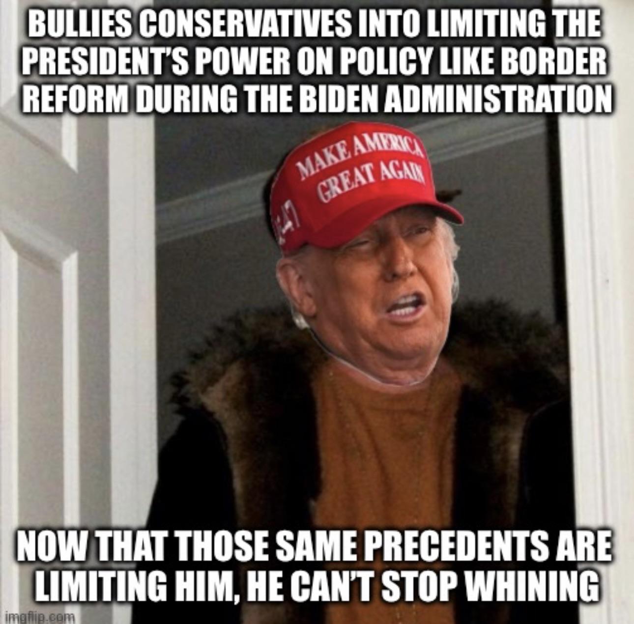 TACO Tariffs Donny Two Dolls, Bully Braggadocio and Biggest Whiny Titty Baby Scumbag
