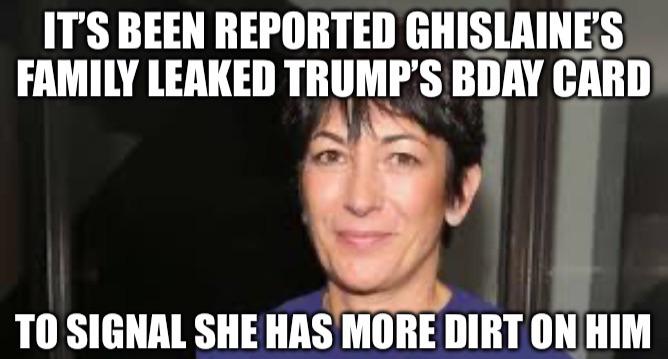 Yep, the POTUS is likely being blackmailed by an international sex trafficker and foreign governments.