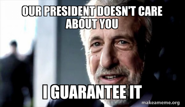 66 people dead, 24 missing in Texas and Trump is out golfing.