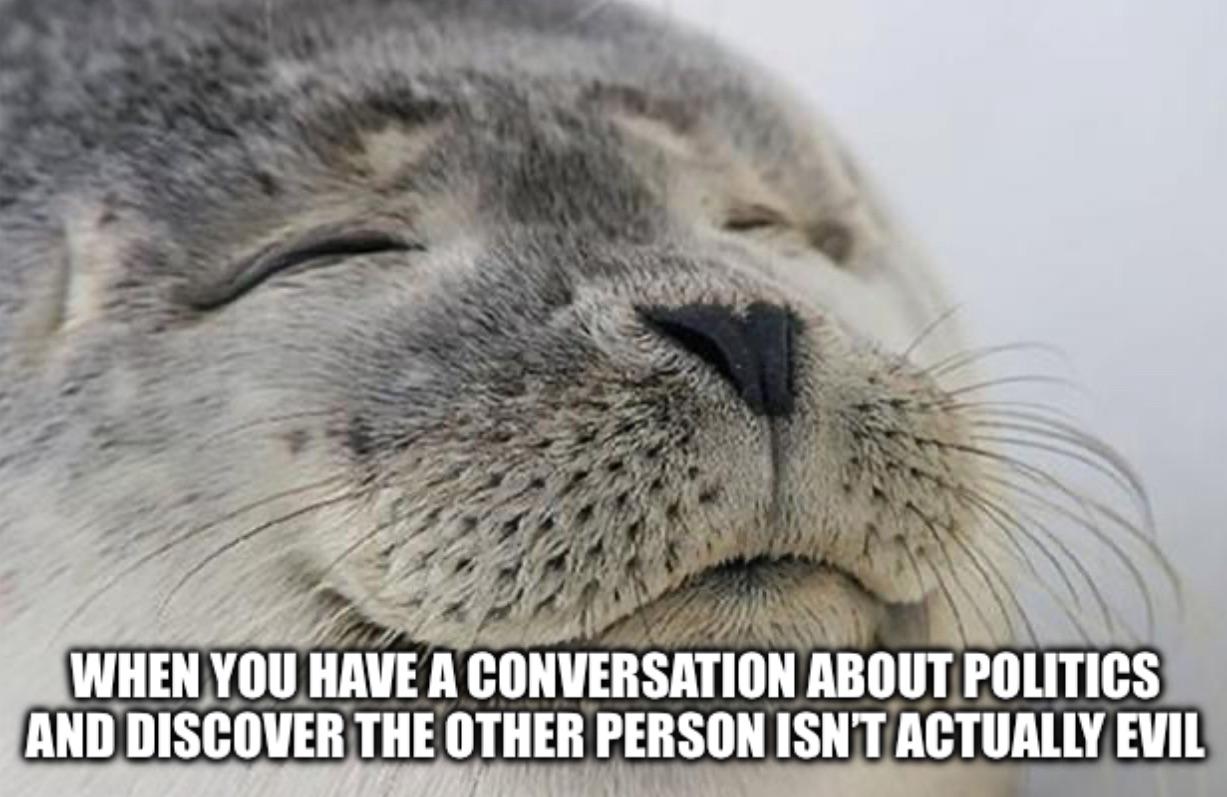 It really does happen sometimes