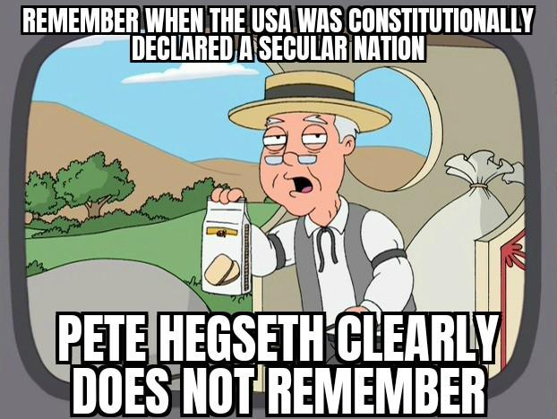 The hypocrisy of theocracy..