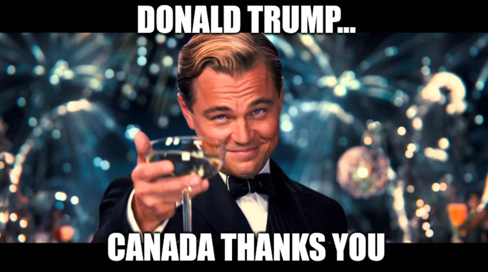 Trump saves Canada
