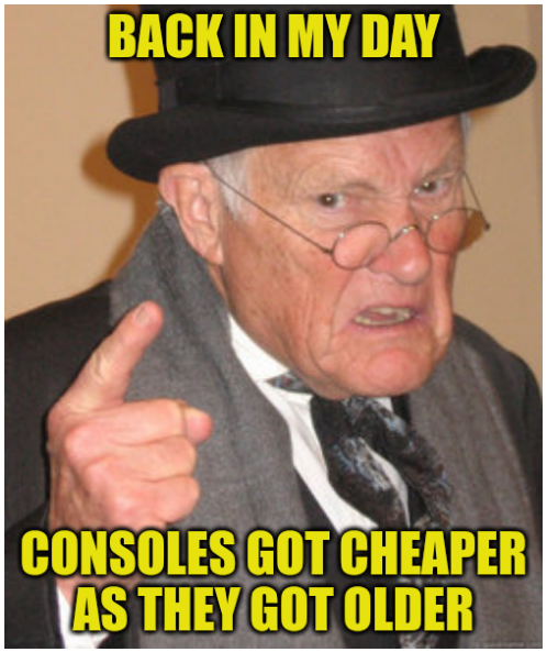 Microsoft is upping the price of its 5 year old console by $70-$100