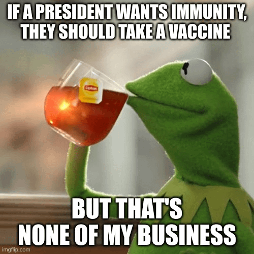 Presidential immunity