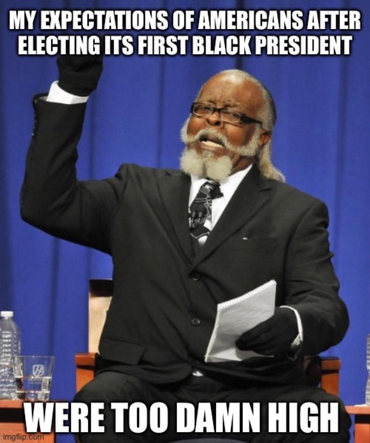 Surprised, then disappointed