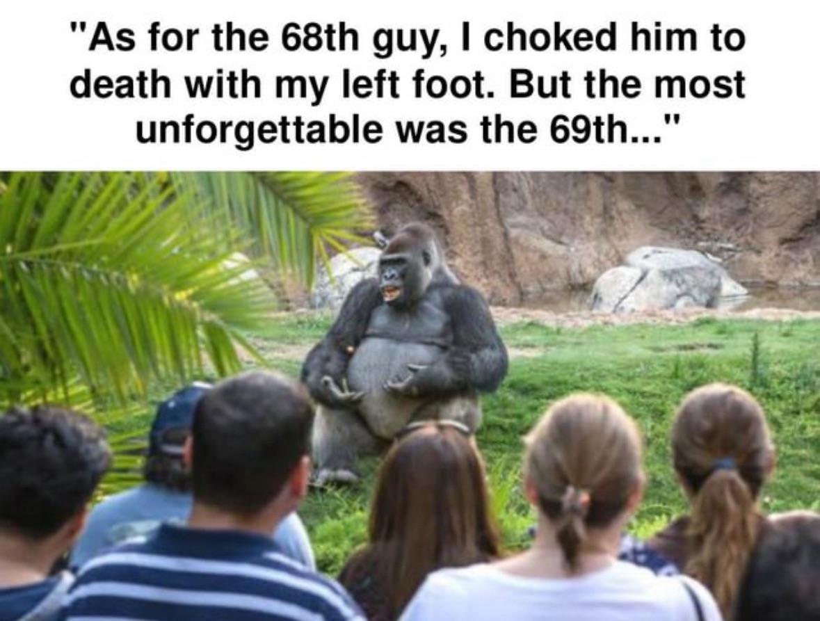 But the most unforgettable was the 69th…
