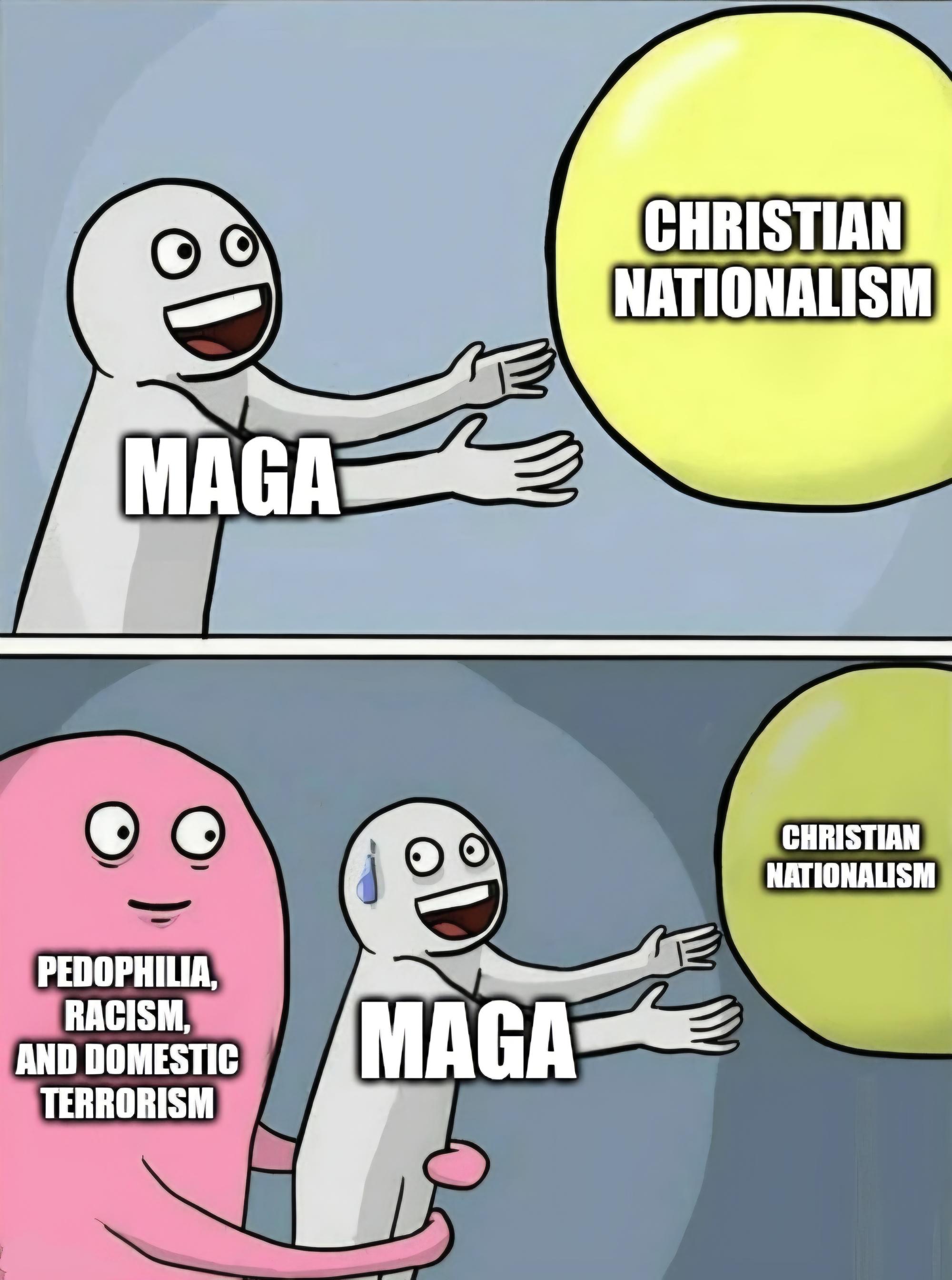 Some of those who work forces / are the same that wear crosses