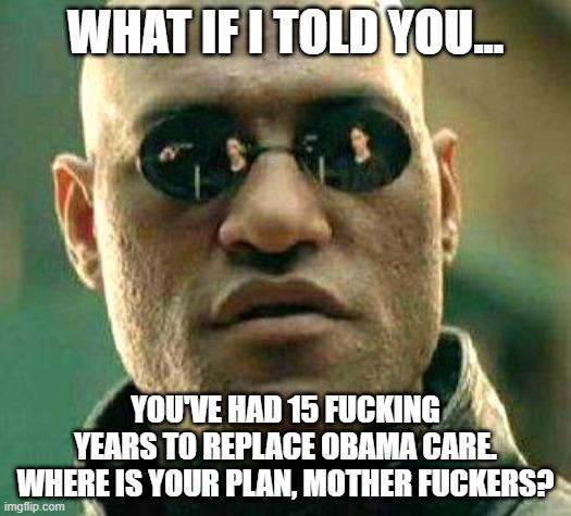 Message to Republicans in Congress starving Americans because they don't want them to have healthcare...