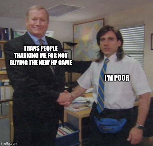 Also, I don't hate trans people.