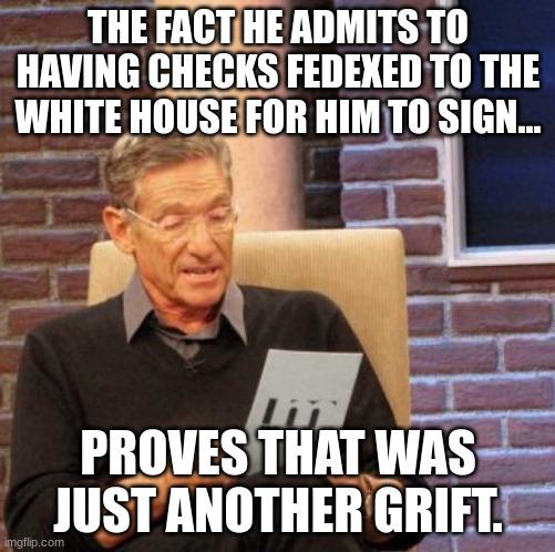 Trump claimed he would give up control of his businesses to avoid conflict while he was in office. To no one's surprise...