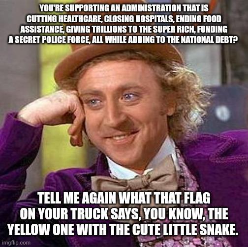 Tread is wearing thin...