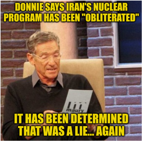 He lied again?! Who would've thought it?