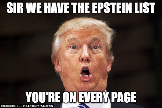 I don't know anything about any lists....