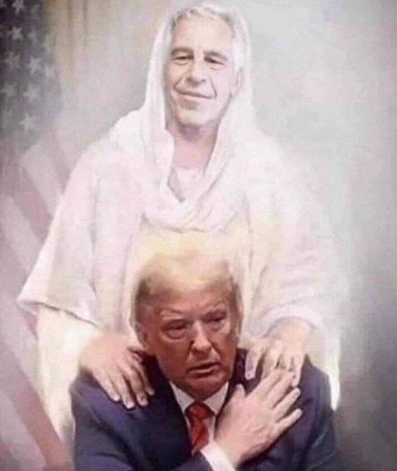 St. Epstein of Island …. Guardian Angel of President Trump