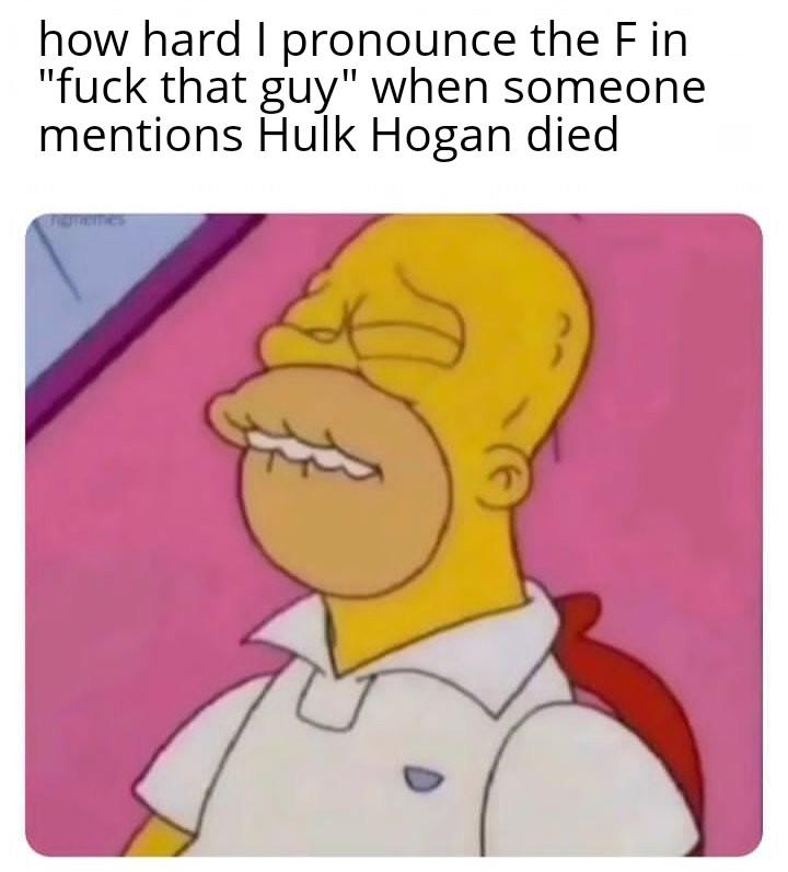 Nothing but good should be said of the dead. He's dead, good.