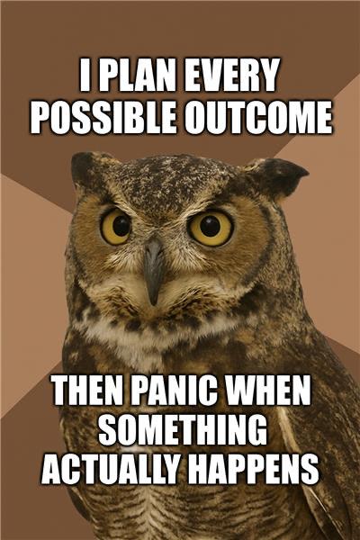 Overthinkers.....assemble.