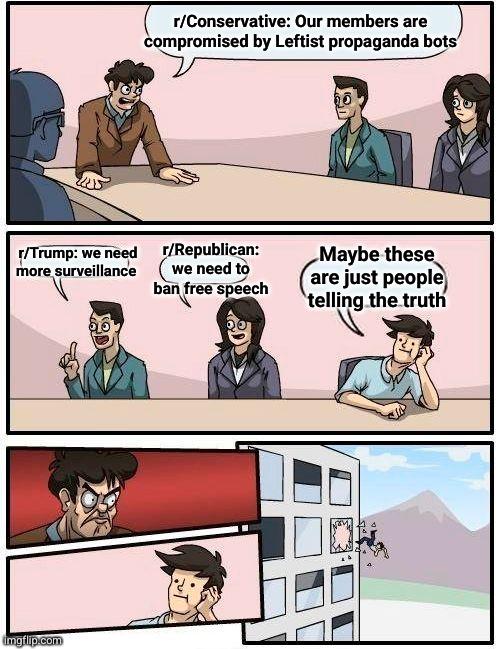 Conservative subs have a member problem...