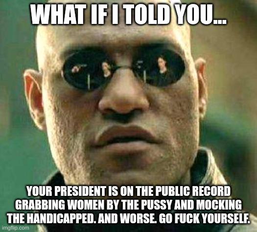 When Republicans complain about a single thing coming from the mouths of Democrats or anyone else they don't like...