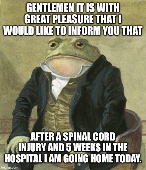 I was expecting it to be a quick ER visit, it turned into a month long extended stay
