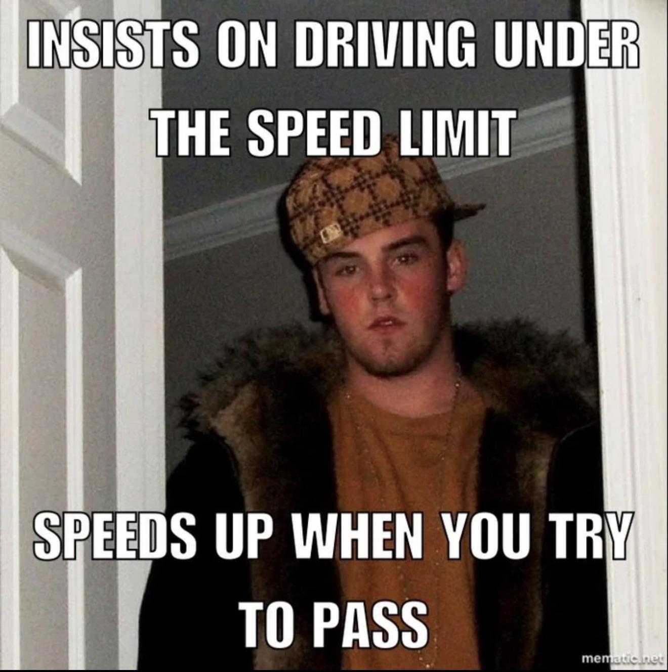 He owns the road