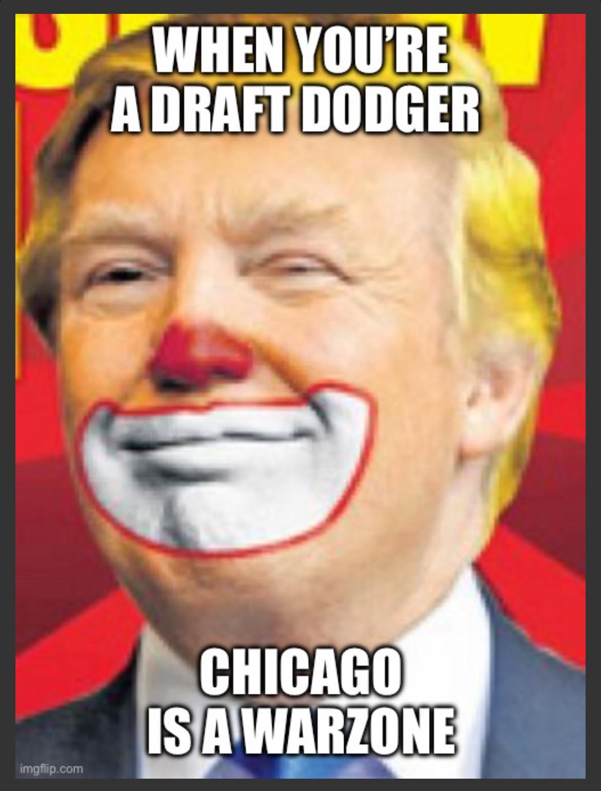 Assclown in chief